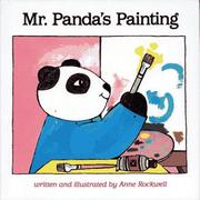 Mr. Panda's painting by Anne F. Rockwell