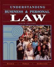 Cover of: Understanding Business and Personal Law, Student Edition by McGraw-Hill, McGraw-Hill