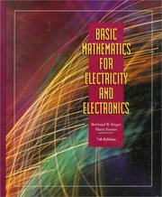 Cover of: Basic mathematics for electricity and electronics by Bertrand B. Singer, Bertrand B. Singer