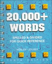 Cover of: 20,000+ words: spelled and divided for quick reference