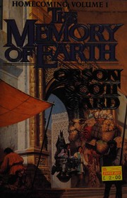 Cover of: The memory of earth by Orson Scott Card