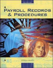 Cover of: Payroll Records and Procedures by Merle Wood, Sherry Cohen