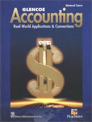 Cover of: Glencoe Accounting by McGraw-Hill