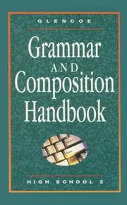 Cover of: Glencoe Literature, Grammar & Composition Handbook - High School II by McGraw-Hill