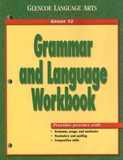 Cover of: Glencoe Language Arts Grammar and Language Workbook Grade 12