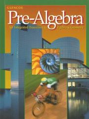 Cover of: Pre-Algebra by William Leschensky, Rath Price, Rath Price, William Leschensky