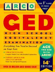 Cover of: Arco preparation for the GED by Seymour Barasch ... [et al.].