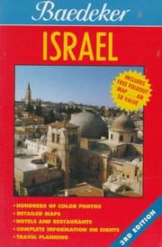 Cover of: Baedeker Israel (Baedeker's Israel) by Printing