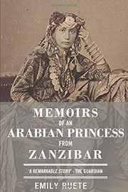 Memoirs of an Arabian Princess from Zanzibar by Emily Ruete