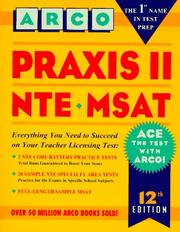Cover of: Praxis II: NTE, MSAT