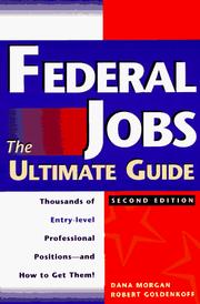 Cover of: Federal Jobs: Ultimate Guide 2nd ed (Federal Jobs: the Ultimate Guide) by Arco