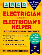 Cover of: Electrician-electrician's helper by Rex Miller, Mark R. Miller