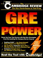 Cover of: GRE power.