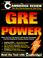 Cover of: GRE power.