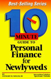 Cover of: 10 Minute Guide to Personal Finance for Newlyweds (10 Minute Guides) by Stewart H. Welch III, Stewart H. Welch III