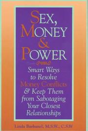 Cover of: Sex, money & power by Linda Barbanel