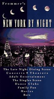 Cover of: Frommer's Manhattan by night