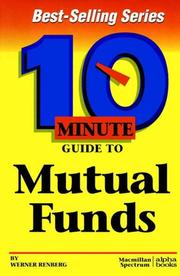 Cover of: 10 minute guide to mutual funds