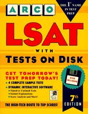 Cover of: Lsat: With Tests on Disk (Master the Lsat (Book & CD Rom))