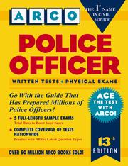 Cover of: Police Officer (Arco Civil Service Test) by Hugh E. O'Neill, Hy Hammer, E. P. Steinberg, Hugh O'Neill, Eve P. Steinberg