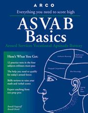 Cover of: Asvab Basics: Everything You Need to Know to Score High (3rd ed)