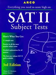 Cover of: Everything you need to score high on SAT II subject tests