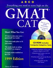 Cover of: Arco Everything You Need to Score High on the Gmat Cat 1999 (Master the Gmat)