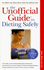 Cover of: The Unofficial guide to dieting safely