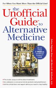 Cover of: The Unofficial Guide to Alternative Medicine (Macmillan Lifestyles Guide)