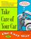 Cover of: Take Care of Your Car