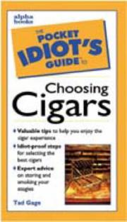 Cover of: Pocket Idiot's Guide to CHOOSING Complete Idiot's GuideARS (The Pocket Idiot's Guide)