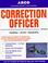 Cover of: Correction officer