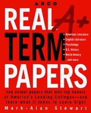 Cover of: Real A+ college term papers by Stewart, Mark A.