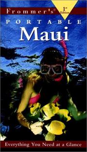 Cover of: Frommer's Portable Maui by Jeanette Foster, Jocelyn Fujii