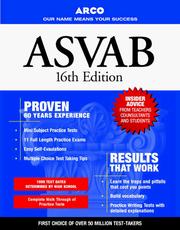 Cover of: Arco Everything You Need to Score High on the Asvab (Master the Asvab (Book Only)) by Solomon Wiener, E. P. Steinberg