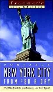 Cover of: Frommers Portable New York City from $80 a Day (Frommer's Portable New York from $... a Day)