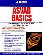 Cover of: Arco ASVAB Basics (4th edition)