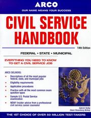 Cover of: Civil Service Handbook, 14/e by Arco
