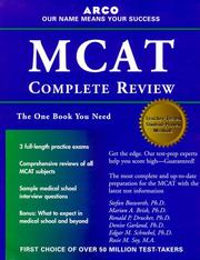 MCAT Complete Review by Bobsworth