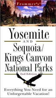 Cover of: Frommers Yosemite and Sequoia/Kings Canyon National Parks (Frommer's Yosemite Sequoia/Kings Canyon National Parks, 2nd ed)