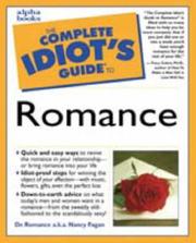 Cover of: Complete Idiot's Guide to ROMANCE (The Complete Idiot's Guide) by Alpha Group