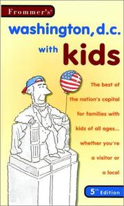 Cover of: Frommer's Washington, D.C., with Kids, 5th Edition (With Kids)
