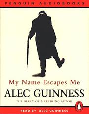 Cover of: My Name Escapes Me (Penguin Audiobooks)