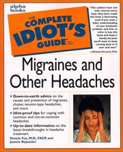 Cover of: The complete idiot's guide to migraines and other headaches