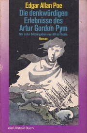 Cover of: Die denkwürdigen Erlebnisse des Arthur Gordon Pym by 