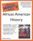 Cover of: The complete idiot's guide to African American history