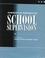 Cover of: Handbook of research on school supervision