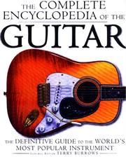 Cover of: The Complete Encyclopedia of the Guitar by Terry Burrows