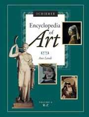 Cover of: Schirmer Encyclopedia of Art (4-Volume Set)