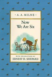 Cover of: Now We Are Six by A. A. Milne, Charles Kuralt